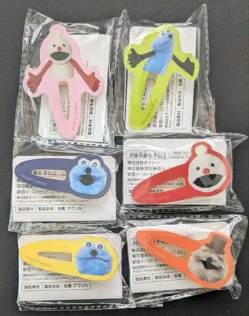 퍼펫 스슨 아크릴 헤어 클립