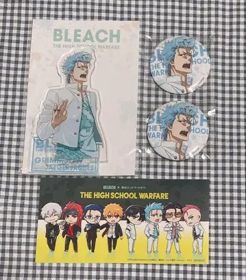 BLEACH 그림죠 캔뱃지 아크릴 스탠드 랜드마크 카페