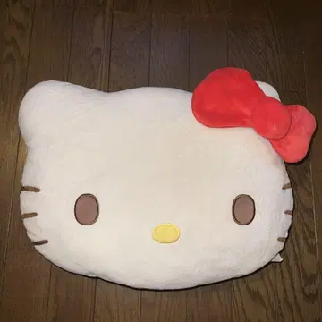 산리오 헬로키티 얼굴형 쿠션