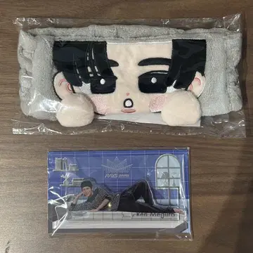 [미개봉 새상품] 메구로 렌 아크릴 스탠드와 헤어밴드 세트