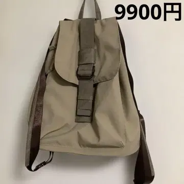 [새상품] GRAN SAC'S 백팩 베이지 9900엔 샵 봉투 포함