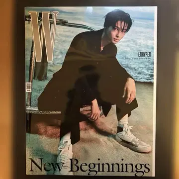 W KOREA 2022년 1월호 ENHYPEN 니키