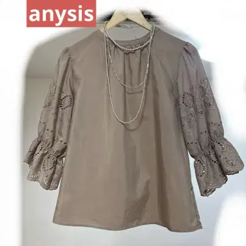 에니시스 anysis 7부 소매 상의 셔츠