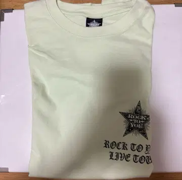 [익명 배송] ROCK TO YOU 투어 T셔츠 요코야마 유