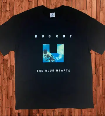 미착용 THE BLUE HEARTS T셔츠 DUG OUT L 사이즈