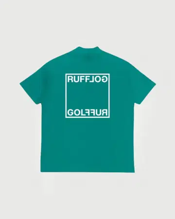 RUFFLOG SQUARE LOGO MOCK NECK SHIRTS