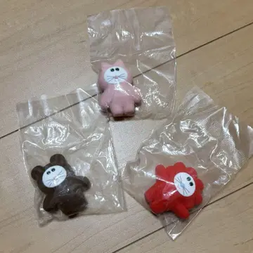 무뉴 미니어처 마스코트 냐오푸쿠 푸쿠베어 마음이 파아-앗 쨩