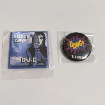 BLANKEY JET CITY 캔뱃지 2개 세트 1