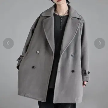 [ ADRER ] 비버 멜톤 오버 P 코트