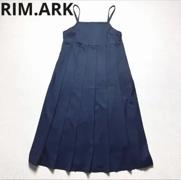 새상품 RIM.ARK 캐미 플리츠 원피스 롱