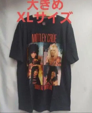 밴드 티셔츠 MOTLEY CRUE 모틀리 크루 XL 사이즈