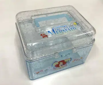 인어공주 아리엘 수납 박스 소품함 새상품급 디즈니