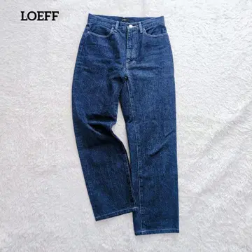 LOEFF 22aw 13OZ 데님 슬랙스 팬츠 코발트블루