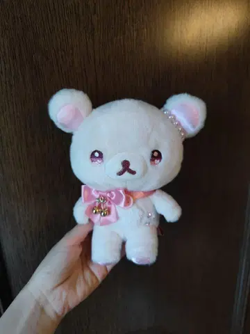 코리코그 주얼 체리 봉제 인형 코리락쿠마