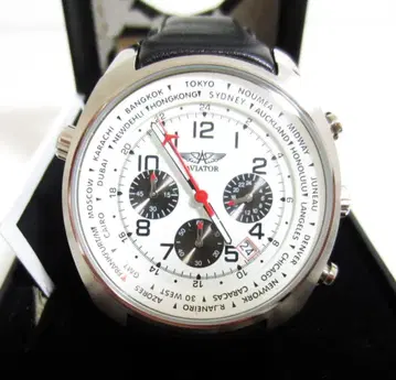 [미사용] 아비에이터 AVIATOR 손목시계 AVW5839G4 쿼츠