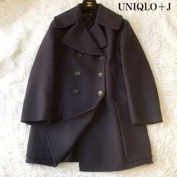 UNIQLO+J 더블 페이스 피코트 M 오버사이즈 정가 2.4만