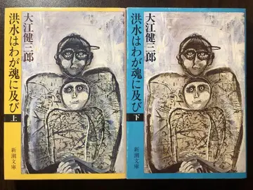 초판 오에 겐자부로 홍수는 내 영혼에 미치고 상하의 세트