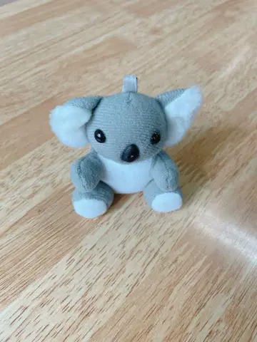 코알라 봉제 인형 소형 그레이 키링