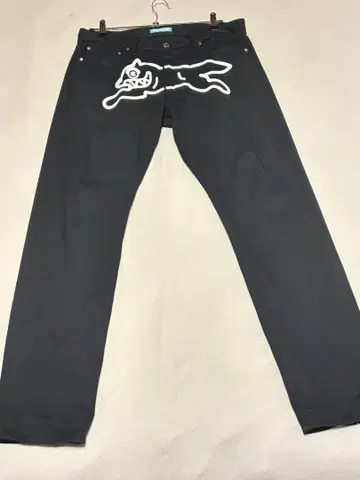 BBC ICECREAM 프론트 독 데님