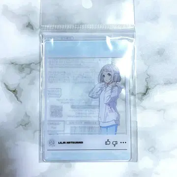 카츠라기 리리야 학원 아이돌 마스터 클리어 카드 B 새상품