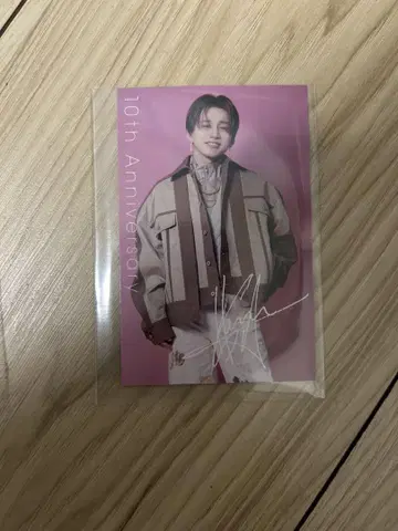 Da-iCE Anniversary 카드 하나무라 소우타