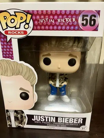 Funko pop! Rocks 저스틴 비버 #56