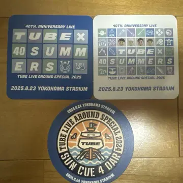TUBE 40주년 기념 코스터