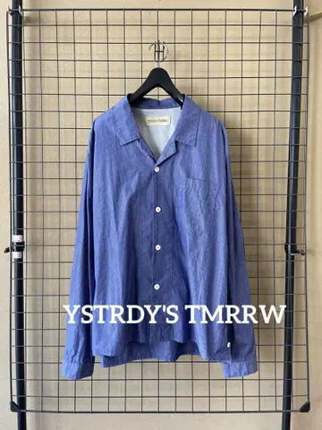 YSTRDY'S TMRRW 이에스타데이즈투모로우 오픈 카라 셔츠