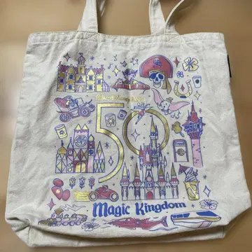 Magic Kingdom 50주년 기념 토트백 디즈니 스타벅스