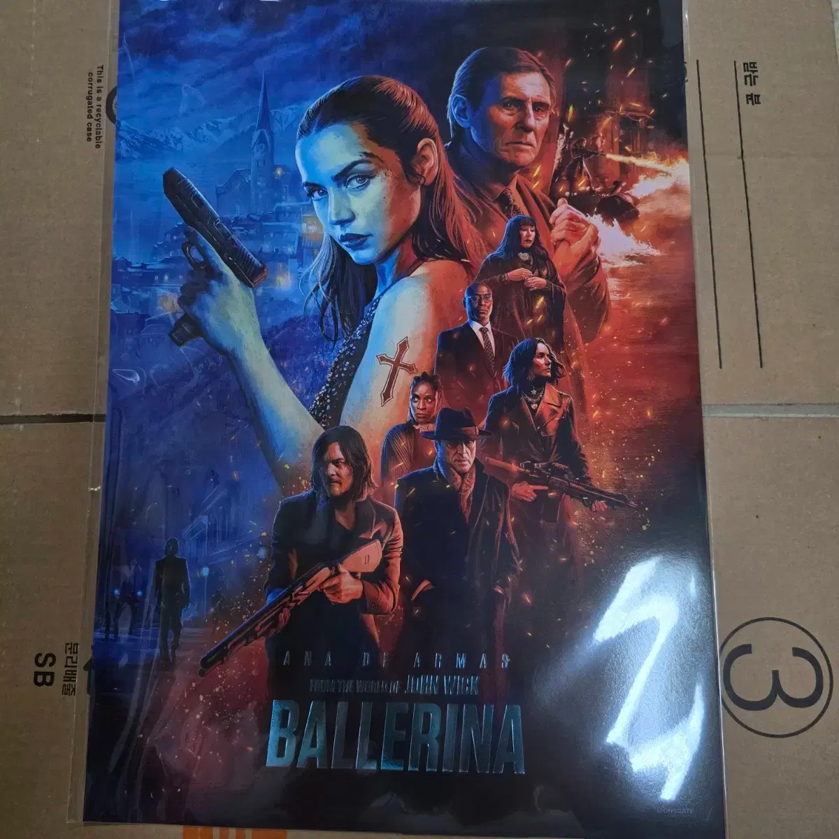 Ballerina Eve Macaro Poster + Continental Coin Set and more  #존윅,#발레리나포스터,#콘티넨탈코인 on Bunjang Global Site.