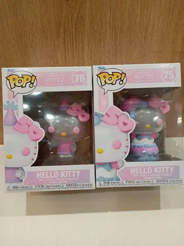 Funko pop hello kitty 키티 50주년 피규어 2세트