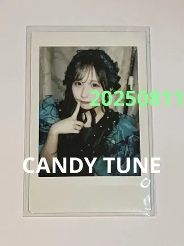 CANDY TUNE 캔튜 오가와 나나코 나치코 폴라로이드