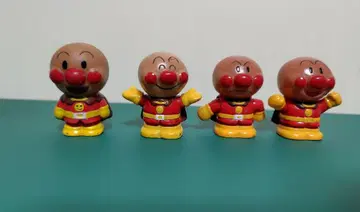 호빵맨 손가락 인형 야나세 타카시 애니메이션 인형 피규어 4개 세트