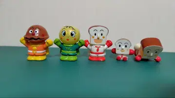 호빵맨 손가락 인형, 카레빵맨, 식빵맨, 메론빵나, 야나세 타카시