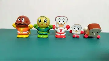 호빵맨 손가락 인형, 카레빵맨, 식빵맨, 메론빵나, 야나세 타카시