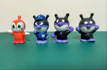 호빵맨, 바이킨맨, 짤랑이, 야나세 타카시 손가락 인형 애니메이션 인형