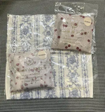 손수건 에코백 세트 메종 드 플뢰르 Maison de FLEUR