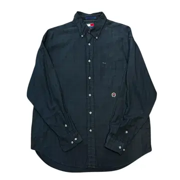 90년대 TOMMY HILFIGER 체크 셔츠 남성용 가을 상품 긴팔
