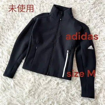 미사용 adidas 저지 탑 Z.N.E 더블 지퍼 재킷 M 블랙