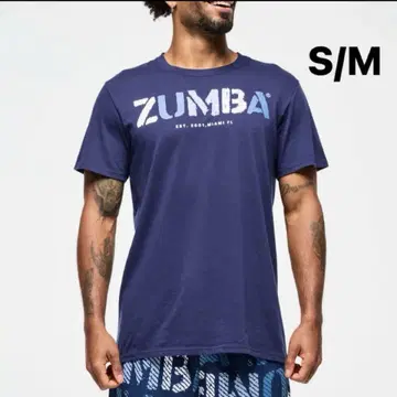 [새상품] 신상 zumba 티셔츠 반팔 남성용 여성용 남녀 공용 M/L