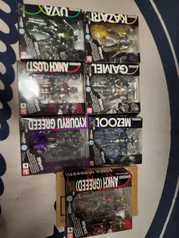 SHFiguarts 가면라이더 그리드 피규어 세트