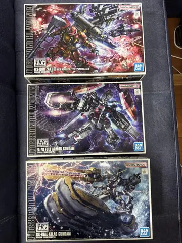 HG 썬더볼트 3세트