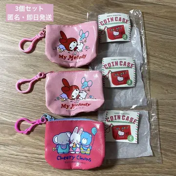 산리오 캐릭터즈 코인 케이스 마이멜로디 치어리참