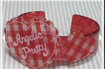 AngelicPretty 깅엄 러브 하트 뱅글