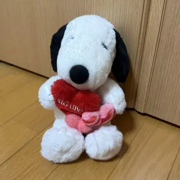 스누피 봉제 인형 하트 포함 USJ 유니버