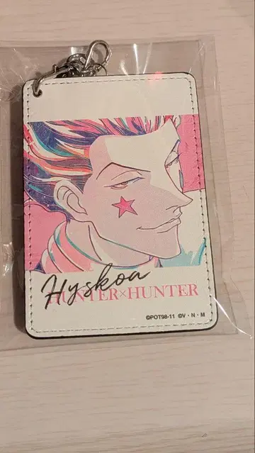 HUNTER x HUNTER 히소카 Ani-Art 패스 케이스