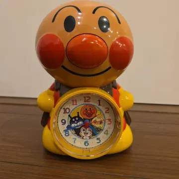 날아라! 호빵맨 호빵맨 알람 시계 탁상 시계 작동 확인 완료