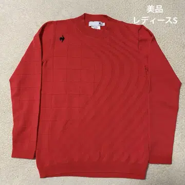 새상품급 르꼬끄 RIJOUME 골프 홀가먼트 모크넥 긴팔 S