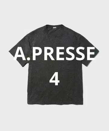 A.PRESSE LIGHT WEIGHT T-SHIRT 4