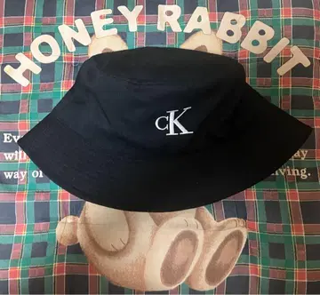 Calvin Klein 버킷햇 블랙 cK 로고